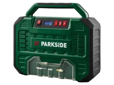 PARKSIDE® Compresseur et pompe à air sans fil » PKA 12-Li «, 220V et 12V - Photo 1/4