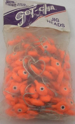 Sea Striker BSWG38100-8 Got-Cha Orange Jig Kopf 11.1ml 100Ct - Bild 1 von 1