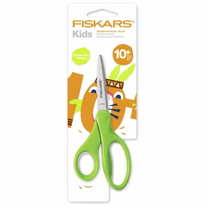 FISKARS 18cm Students Scissors - Long Blade and Pointed Tip - Anti-microbial - Picture 1 of 3