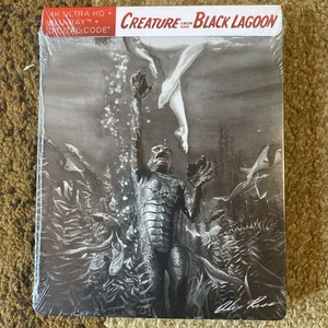Creature from the Black Lagoon 1954 Steelbook 4K Ultra Blu-Ray New .OOP . - Picture 1 of 7
