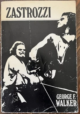 ZASTROZZI, The Master Of Discipline: A Melodrama By George F Walker 1984 Script Foto 1 de 4