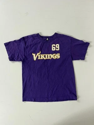 Camiseta Minnesota Vikings Juvenil Pequeña NFL Fútbol Jared Allen 69 Camiseta Foto 1 de 4