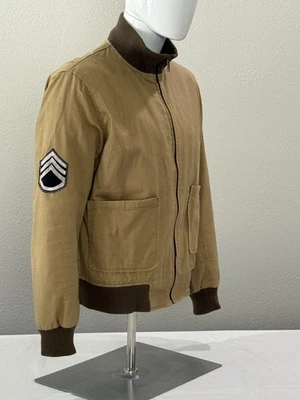 Abrigo Chaqueta Tanker Furia Ejército de los Estados Unidos Segunda Guerra Mundial Muy Bien Hecho Repro MEDIANO/GRANDE SEGUNDA GUERRA MUNDIAL Foto 1 de 4