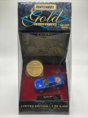 Matchbox Gold Collection Die Cast MAZDA Rx-7 Limited Edition 1 of 5,000 - Image 1 of 4