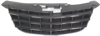 Grille For 2007-2010 Chrysler Sebring Black Plastic Foto 1 de 4