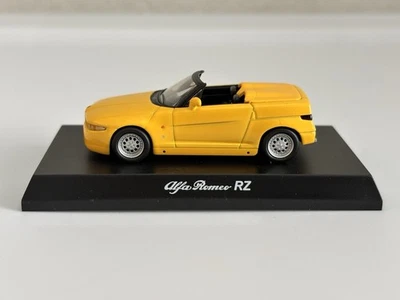 Kyosho 1:64 Alfa Romeo RZ Roadster Zagato Amarillo Talla Fiat Lancia Foto 1 de 4