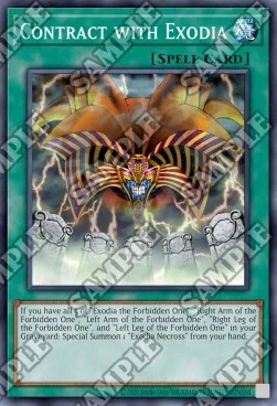 YuGiOh Contract with Exodia DCR-25TH-EN031 Common Englisch NM unl. - Bild 1 von 2