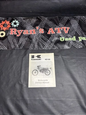 Руководство по обслуживанию Kawasaki 99924-1011-06 1979-1996 KE250 - Изображение 1 из 4