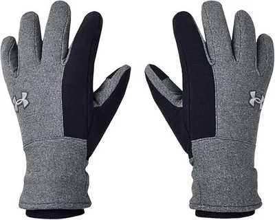 Under Armour Hombres Talla M - Guantes de Vellón Tormenta Gris Paso Acero 1365958-012 Foto 1 de 4