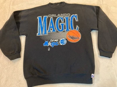 Sudadera Grande Rara De Colección Principios de los 90 Logo 7 Hecha en EE. UU. Orlando Magic Foto 1 de 4