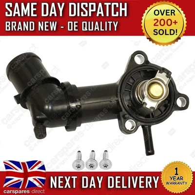 VAUXHALL INSIGNIA A MK1 2.0 2008-17 COOLANT THERMOSTAT HOUSING W/ SEAL & 3 BOLTS - Image 1 of 4