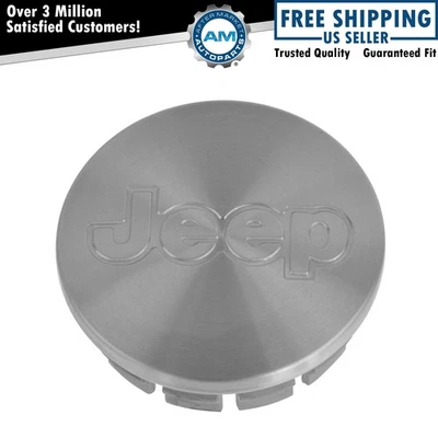 Tapa central de rueda MOPAR OEM para Jeep Wrangler Grand Cherokee Liberty NUEVO Foto 1 de 4