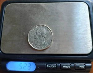 Washington Statehood Quarter Obverse/Reverse Both Heads P Mint 25c Coin - Picture 1 of 9