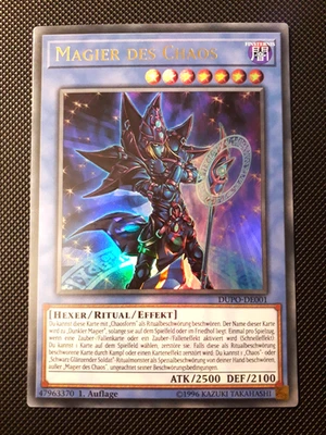 Yu-Gi-Oh! Magier des Chaos-DUPO-DE001, UR, 1. Auflage, Deutsch, NM-EX - Bild 1 von 4