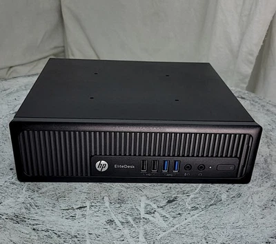HP EliteDesk 800 G1 F4K90UT#ABA USFF PC Desktop BAREBONES SEE NOTES - Image 1 of 4