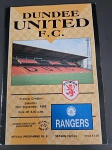 Dundee United v Rangers 1992/93 - Picture 1 of 1