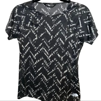 Top para mujer The North Face talla pequeña secado flash monocromo geométrico ocio Foto 1 de 4