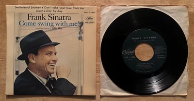 45 7" FRENCH EP FRANK SINATRA COME SWING WITH ME! EAP 4-1594 Foto 1 de 2