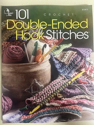 101 Double-Ended Hook Stitches Crochet Instructions Book Annie’s Attic - Image 1 of 4