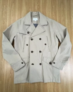 Banana Republic Trench Coat Beige Men’s Size Medium - Picture 1 of 12