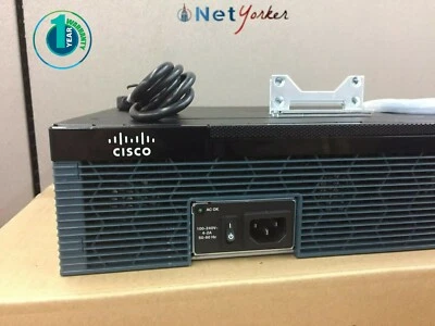 Cisco CISCO2921-SEC/K9 - Gigabit Security Bundle Router - 1 YEAR WARRANTY  - Image 1 of 3