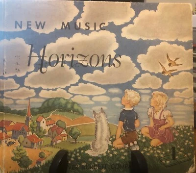 New Music Horizons First Book ills., Lloyd J Dotterer  HB 1953 Vintage - Image 1 of 4
