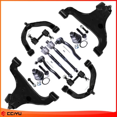 For 2004-2015 Nissan TITAN INFINITI QX56 Front Upper & Lower Control Arm Tie Rod Foto 1 de 4