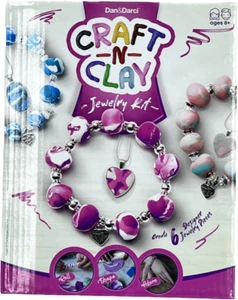 Kit de joyería de arcilla Craft N Play para niños de 8+ años - Imagen 1 de 8
