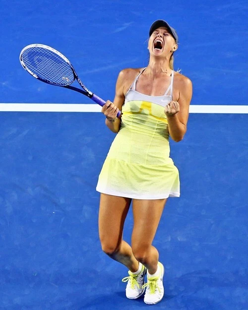 Póster del Abierto de Australia 2013 estrella del tenis Maria Sharapova brillante impresión fotográfica 8x10 Foto 1 de 1