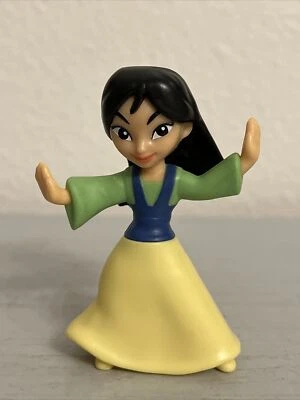 "FIGURA DE ACCIÓN JUGUETE PLÁSTICO MULAN DISNEY 3""" Foto 1 de 4