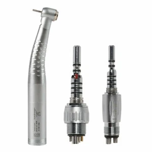 Dental Fiber Optic LED Handpiece High Speed / LED Quick Coupler 4/6H CE - Picture 1 of 14