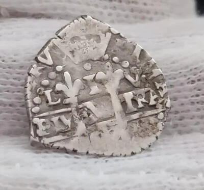 1 Real Charles II king Spain 1680 ? coin Potosi Spanish Empire colonial Bolivia - Image 1 of 4