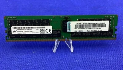 7X77A01304 LENOVO 32GB (1X32GB) 2RX4 PC4-2666V SERVER MEMORY 01DE974 - Image 1 of 2