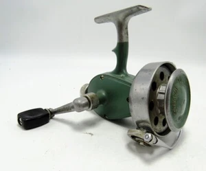 Rare Left-Hand THOMMEN RECORD #400 Switzerland Spinning Reel - NICE! - Picture 1 of 6