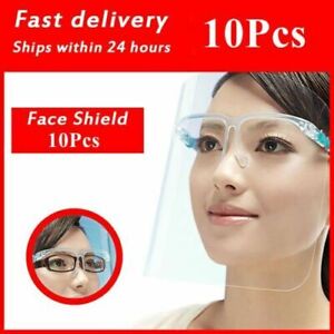 Couvertures faciales transparentes en EPI visière bouclier facial protection pare-face 10X ED CA