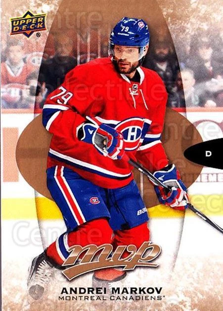 2016-17 Upper Deck MVP #161 Andrei Markov - Image 1 of 1