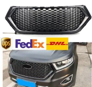 For Ford Edge 2015-2018 front bumper Honeycomb Mesh Grill grille - Picture 1 of 4