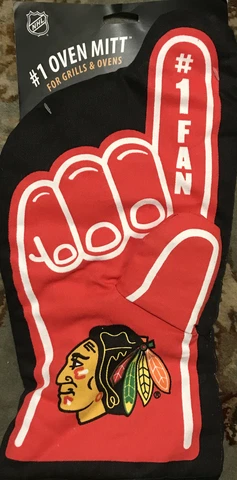 NHL Chicago Blackhawks #1 Oven Mitt Hockey Cover