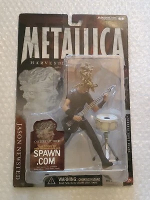 Metallica Harvesters of Sorrow Jason Newsted Super Stage Figure Sealed - Image 1 of 4