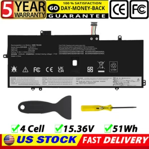 Battery For Lenovo ThinkPad X1 Carbon 7th 8th Gen L18C4P71 L18L4P71 L18M4P72 US - Picture 1 of 15