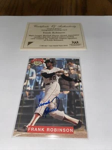 1994 Nabisco All Star Frank Robinson Auto Autograph Signed Card Orioles HOF  - Picture 1 of 6