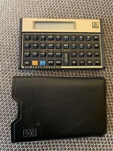 Vintage Hewlett Packard 12C Scientific Calculator
