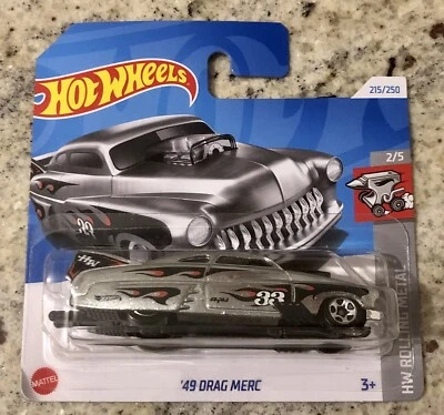 Hot Wheels ‘49 DRAG MERC GRIGIA 2024 1:64 - Immagine 1 di 2