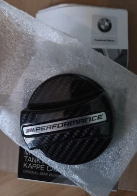 宝马正品 M 性能碳纤维燃料盖适用于几乎所有宝马车型全新 — 第 1/4 张图片