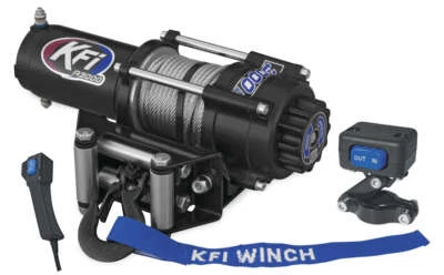 KFI Winch Kit 3000 lb For Yamaha Wolverine X4 2020 (Steel Cable) A3000 Foto 1 de 4