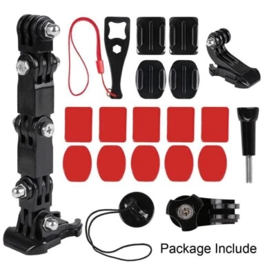 Motorrad Helm Halterung Halter Chin Mount Zubehör für Gopro Hero Action Kamera - Bild 1 von 4