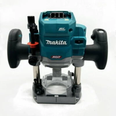 Makita RP001GZ Rechargeable Router 40Vmax Chuck 12mm No Battery Tool Body Only - Image 1 of 4