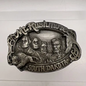 VTG Mt Rushmore 1985 Siskiyou Belt Buckle Limited Edition #1598 - Picture 1 of 9