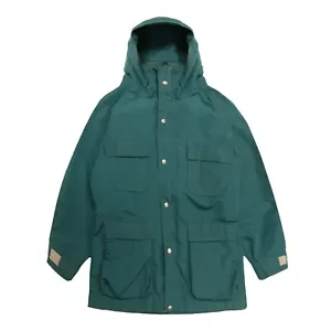Vintage LL Bean Baxter State Parka Windbreaker leichte Jacke Größe Large Blaugrün - Bild 1 von 3