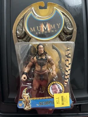 JAKKS PACIFIC 2001--LA MOMIA REGRESA PELÍCULA--FIGURA DE 6" EL REY ESCORPIÓN (NUEVO) Foto 1 de 4